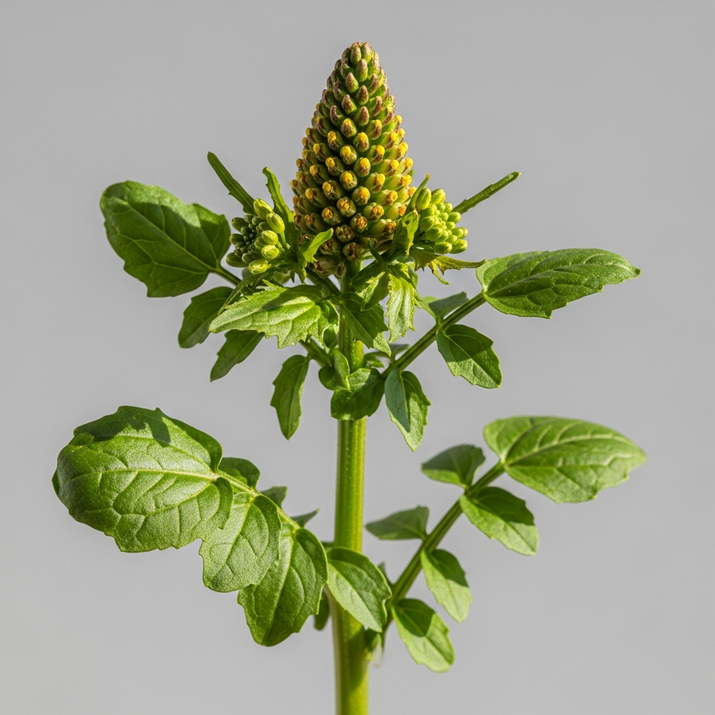 Parakresse (Acmella oleracea) mit charakteristischer Blüte, Ausgangsmaterial für den Parakresse Ölextrakt von CONIUNCTA®