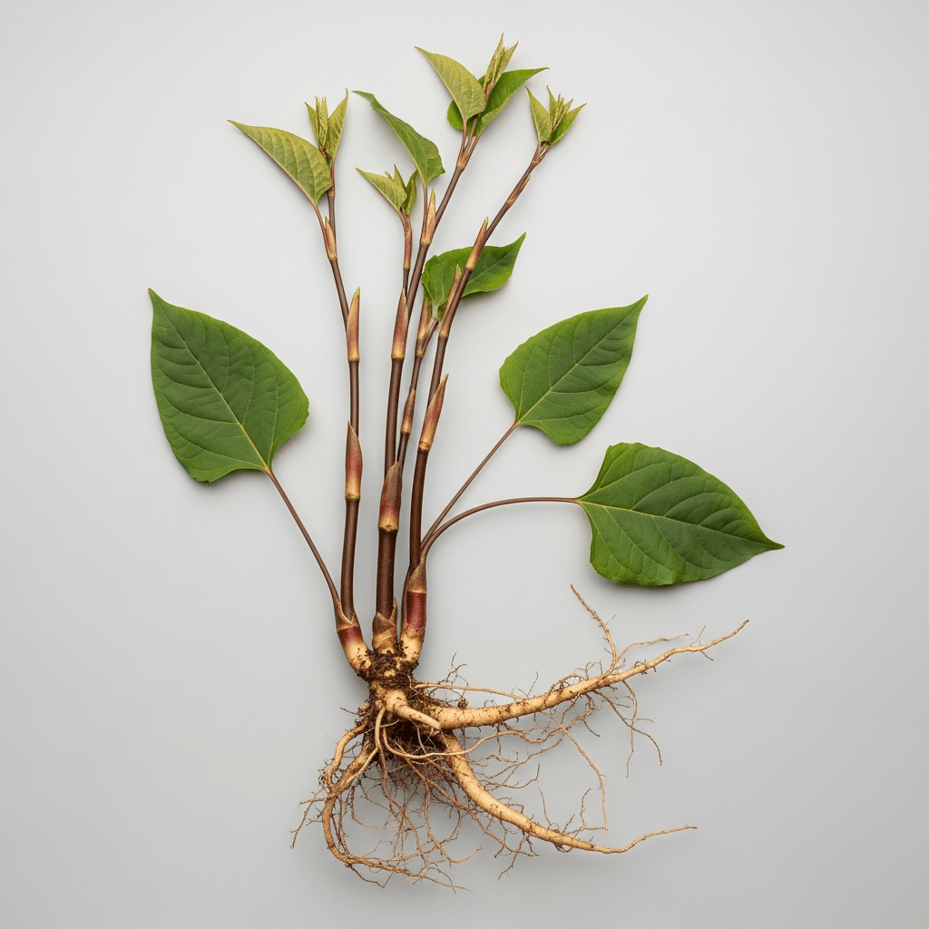 Japanischer Staudenknöterich Pulverextrakt 10:1 (Polygonum Cuspidatum): Resveratrol als Leitmarker - CONIUNCTA