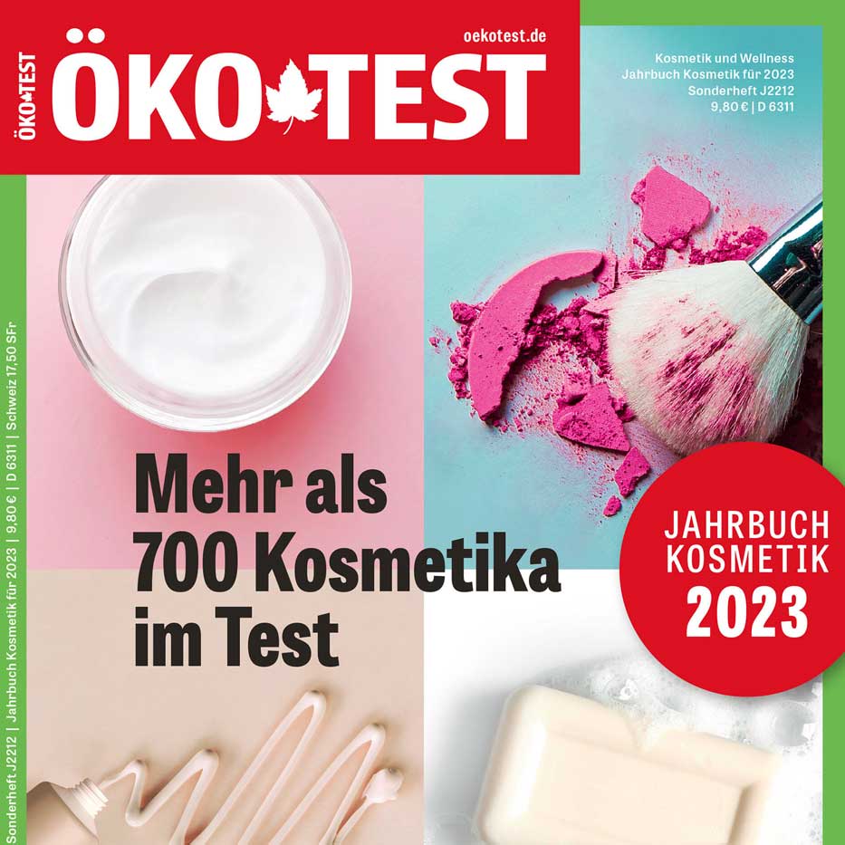 Los productos con materias primas CONIUNCTA® logran múltiples menciones en el anuario 2023 de ÖKO-TEST